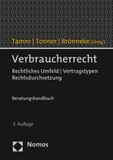 Zum Artikel "Neue Veröffentlichung: Tamm/Tonner/Brönneke (Hrsg.) – Verbraucherrecht, 3. Aufl., 2020"