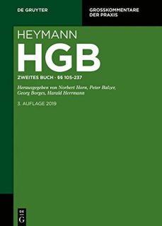 Zum Artikel "Just published: Heymann, Handelsgesetzbuch, Bd. 2, 3. Aufl. 2019"
