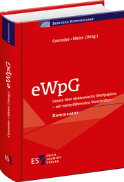 Zum Artikel "Just published: Bartlitz, Kommentierung zu § 2 eWpG, in: Conreder/Meier, eWpG"