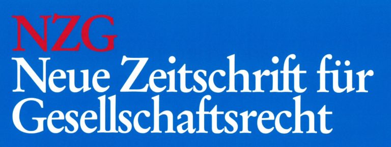 Just published: Bartlitz, Die Kommanditistenhaftung in der GmbH & Co. KG vor Registereintragung, NZG 2022, 1669 ff.