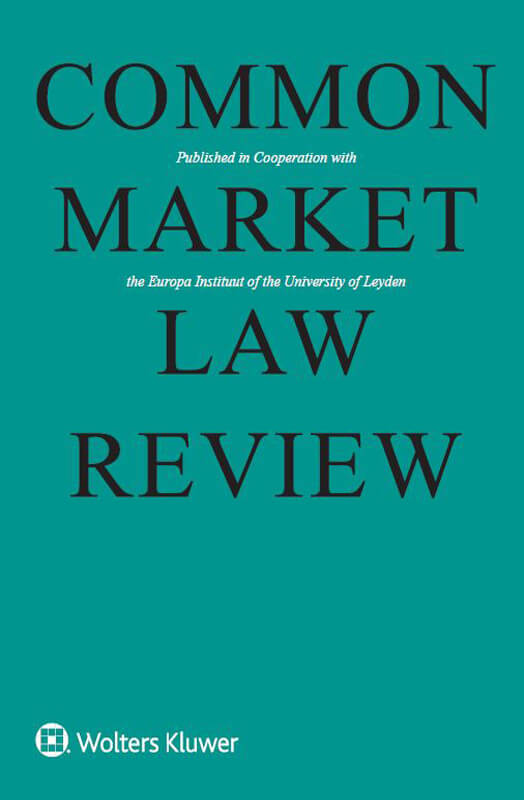 Just published: Hoffmann/Horn, Limiting exorbitant jurisdiction for cartel damage actions against single economic units, Common Market Law Review Vol. 63 (2026), Issue 5, p. 1-32